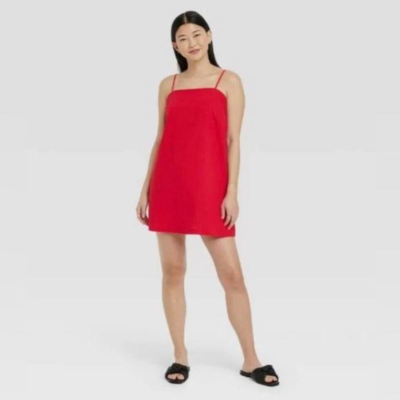 A New Day red tank dress size: L - Picture 5 of 5